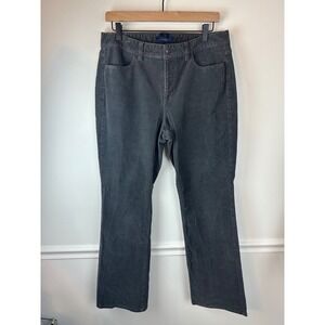 TALBOTS Dark Gray Curvy Corduroy Pants | 12